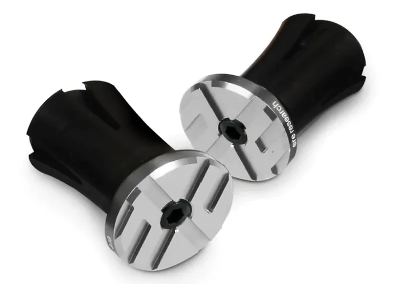 ERE Research Dolce Alloy Bar Plugs in Silver